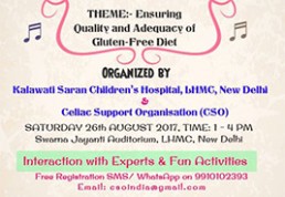 Ensuring quality and adequacy of Gluten Free diet